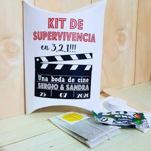 Kit de supervivencia para bodas "de cine"
