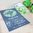 Invitación Suculentas chalk verde con impresión incluida